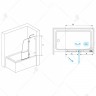Шторка для ванной RGW Screens SC-13 (90 см)