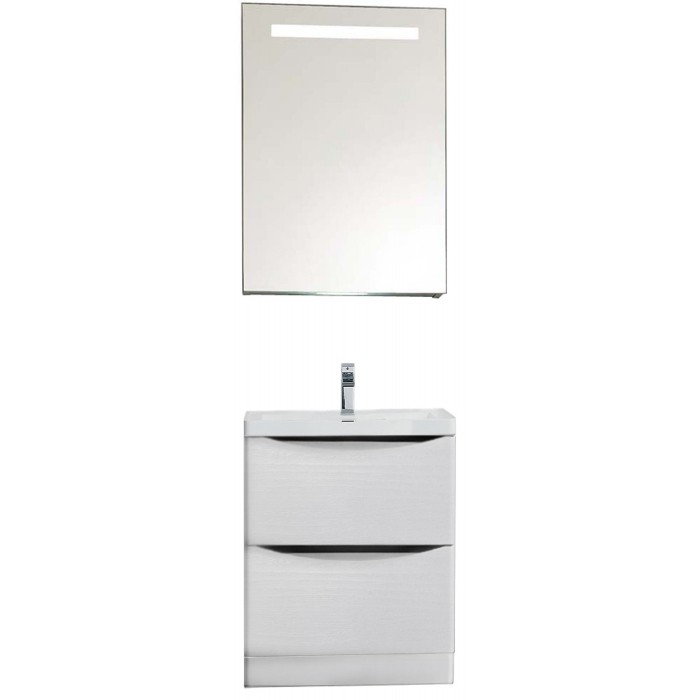 BelBagno Мебель для ванной напольная ANCONA-N 600 Bianco Frassinato, подсветка