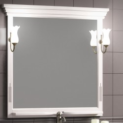 Opadiris Зеркало для ванной Риспекто 100 Weiss