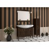 ASB-Woodline Зеркало для ванной Модена 105 орех, массив ясеня