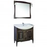 ASB-Woodline Зеркало для ванной Модена 85 орех, массив ясеня