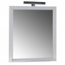 ASB-Woodline Зеркало для ванной Римини 60 патина, серебро, массив ясеня