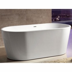 Акриловая ванна Abber AB9203-1.4 140х70 без гидромассажа