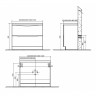 BelBagno Мебель для ванной напольная ANCONA-N 800 Bianco Quadrato