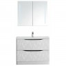 BelBagno Мебель для ванной напольная ANCONA-N 800 Bianco Quadrato, подсветка