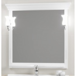Opadiris Зеркало для ванной Риспекто 95 цвет 9003 (белый матовый)