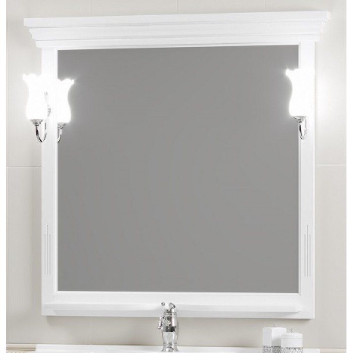 Opadiris Зеркало для ванной Риспекто 95 цвет 9003 (белый матовый)