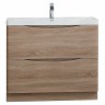 BelBagno Мебель для ванной напольная ANCONA-N 800 Rovere Bianco, подсветка