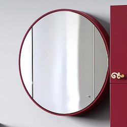 Зеркало-шкаф Belux Версаль 80 бордовый