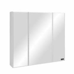 Зеркальный шкаф СанТа Стандарт (80 см) (белый)
