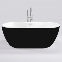 Акриловая ванна Black&White Black Swan 180x75 SB111 Black без гидромассажа
