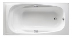 Ванна Jacob Delafon Super-Repos 180x90 с антискольжением с отверстиями под ручки E2902