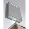 BelBagno Мебель для ванной PIRAMIDE 650 Rovere Bianco, зеркало-шкаф