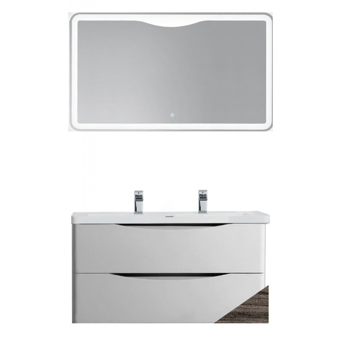 BelBagno Мебель для ванной подвесная ANCONA-N 1200 Rovere Moro, подсветка, с двойной чашей