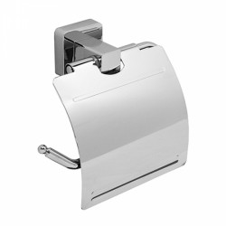 Держатель туалетной бумаги Wasserkraft Lippe K-6500 (K-6525) с крышкой, настенный