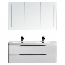 BelBagno Мебель для ванной ANCONA-N 1200 Bianco Frassinato, двухмоечная