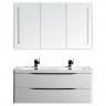 BelBagno Мебель для ванной ANCONA-N 1200 Bianco Lucido, двухмоечная