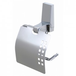 Держатель туалетной бумаги Wasserkraft Lopau К-6000 (K-6025) с крышкой, настенный
