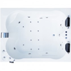 Акриловая ванна Royal Bath Hardon De Luxe 200х150 RB083100DL с гидромассажем