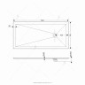 Поддон для душа RGW STone Tray ST-157W (14152715-01) (70-150) (прямоугольный)