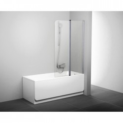 Шторка для ванной Ravak Chrome CVS2-100 P (7QRA0100Z1) (правая) профиль белый стекло прозрачное