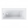 Комплект акриловой ванны со шторкой и душевой системой AM.PM Gem 150x70 W90ASET-150D3W5 без гидромассажа