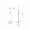 Душевая система Timo Nelson (SX-1190) хром