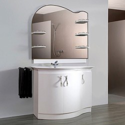 Мебель для ванной Belux Орсе 110 белая L