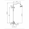 Душевая система Timo Nelson (SX-1290/00) хром