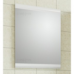 Зеркало СанТа Меркурий (60 см) (белый)