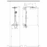 Душевая система Hansgrohe Raindance Select Showerpipe (27114000) (300 мм)