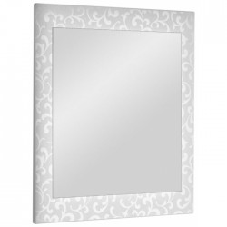 Dreja Зеркало для ванной "Ornament 65" белое