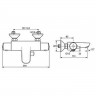 Термостат Ideal Standard Ceratherm 50 A5550AA для ванны с душем