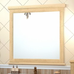 Opadiris Зеркало для ванной Гарда 90 бьянко