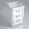 Kerama Marazzi Мебель для ванной Pompei 60, 3 ящика, белая