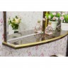 Sanflor Мебель для ванной Адель 65 венге, патина золото