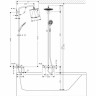 Душевая система Hansgrohe Raindance Showerpipe (27117000) (240 мм)
