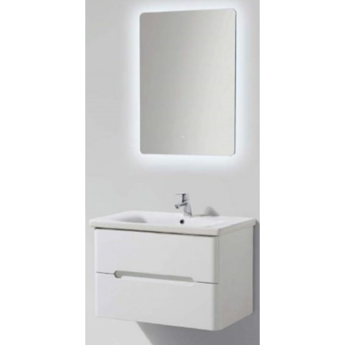 BelBagno Мебель для ванной SOFT 650 Bianco Frassinato, подсветка