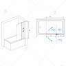 Шторка для ванной RGW Screens SC-07 (100 см)