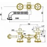 Душевая система Bronze de Luxe Royal (10121PF/1)
