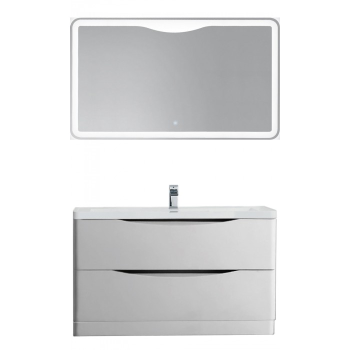 BelBagno Мебель для ванной напольная ANCONA-N 1200 Bianco Lucido, подсветка