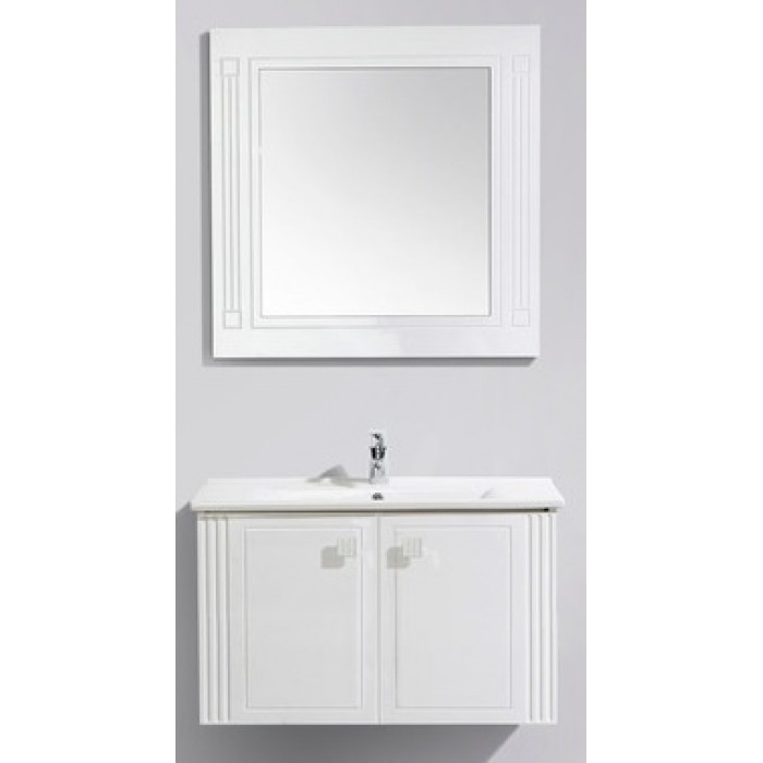 BelBagno Мебель для ванной ATRIA 850 Bianco Lucido, дверцы