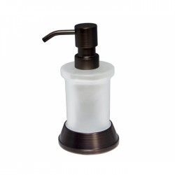 Дозатор для жидкого мыла Wasserkraft Isar K-2300 (K-2399) (темная бронза)