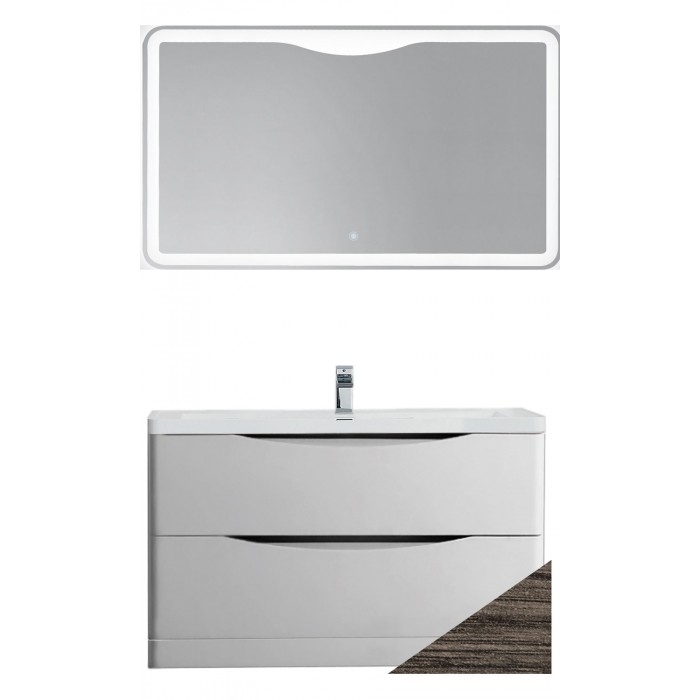 BelBagno Мебель для ванной напольная ANCONA-N 1200 Rovere Moro, подсветка